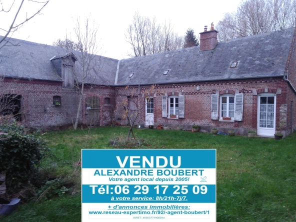 Corps de ferme à réhabiliter à proximité de Saint Valery sur Somme