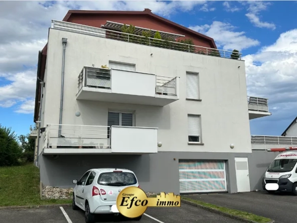 Magnifique appartement à vendre de 67.13 m2, 3 pièces situé à Kembs Loechle 