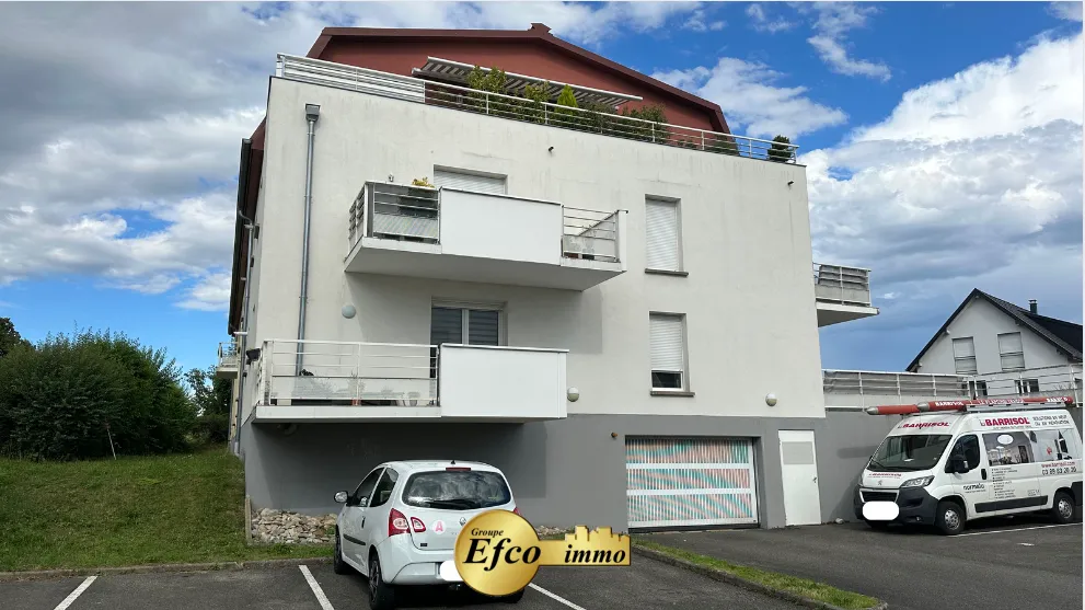 Magnifique appartement à vendre de 67.13 m2, 3 pièces situé à Kembs Loechle 