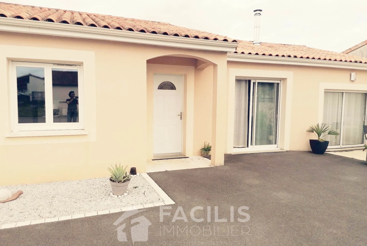 Agréable maison de plain-pied à Vouillé 86190 