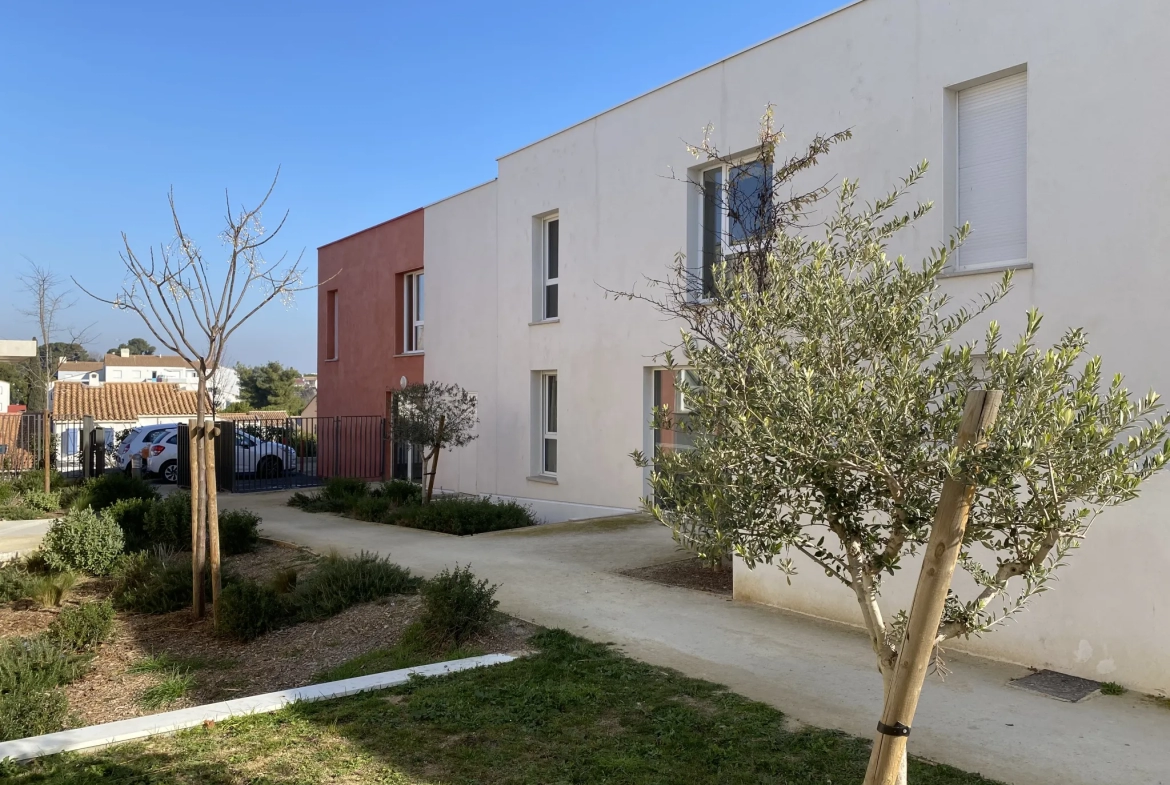 Appartement 3 pièces avec jardin et parking à Montpellier 