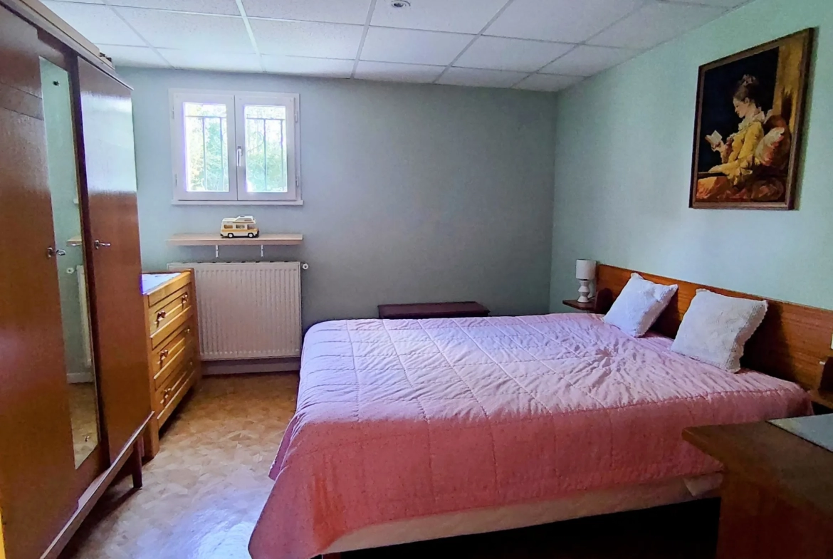 Belle maison 85m2 avec jardin arboré de 700m2 et garage de 36m2 à Saint Nazaire - Brais 
