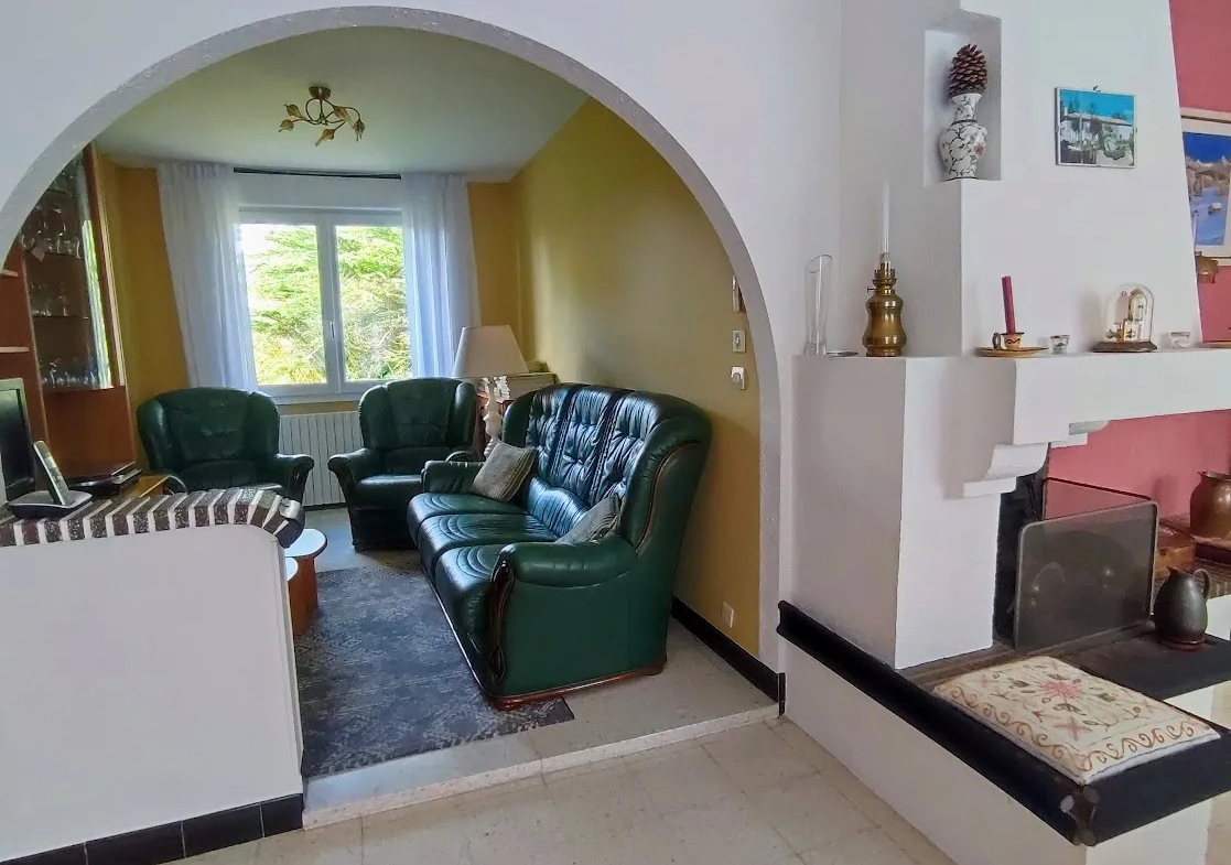 Belle maison 85m2 avec jardin arboré de 700m2 et garage de 36m2 à Saint Nazaire - Brais 