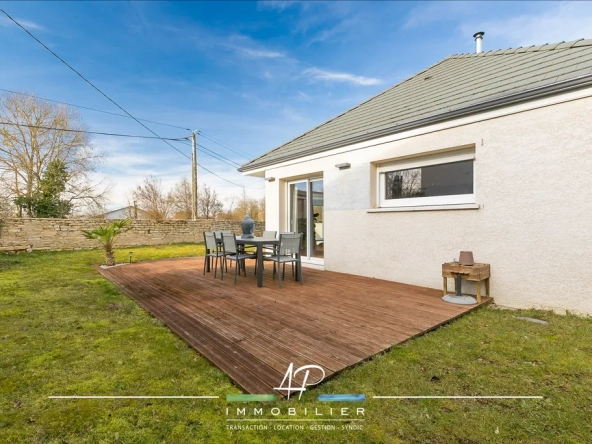 Maison de plain-pied, 3 chambres à Beire-le-Chatel 