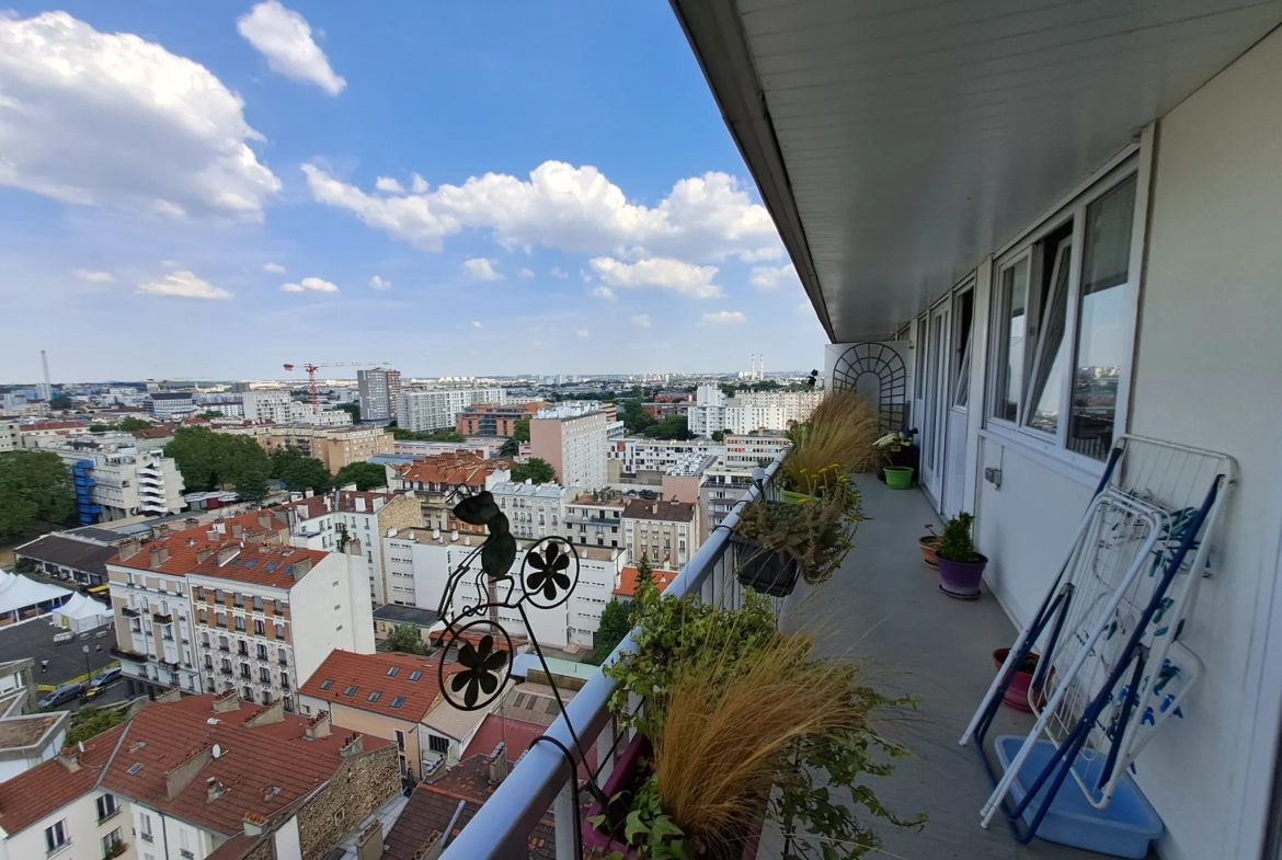 Appartement 2 Pièces avec Balcon à Ivry sur Seine 