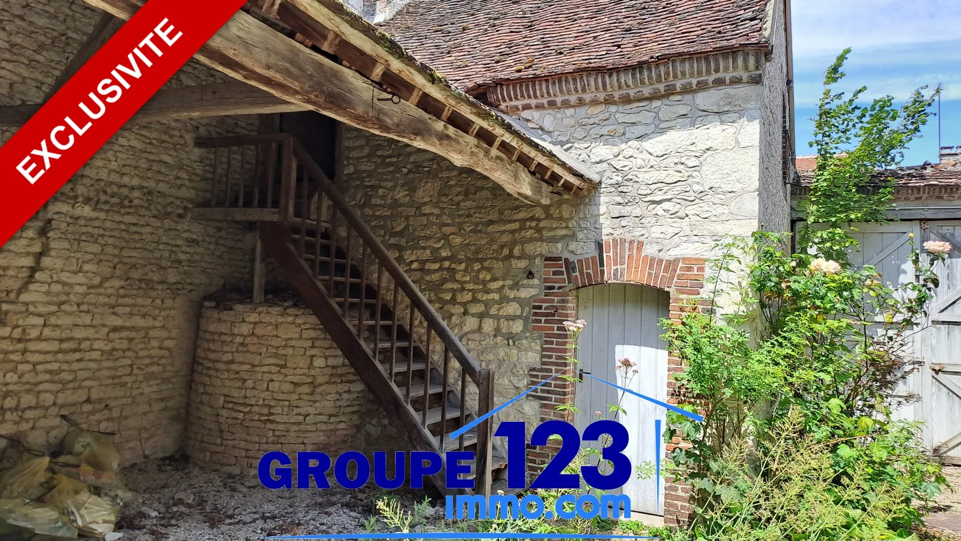Jolie maison ancienne à rénover 