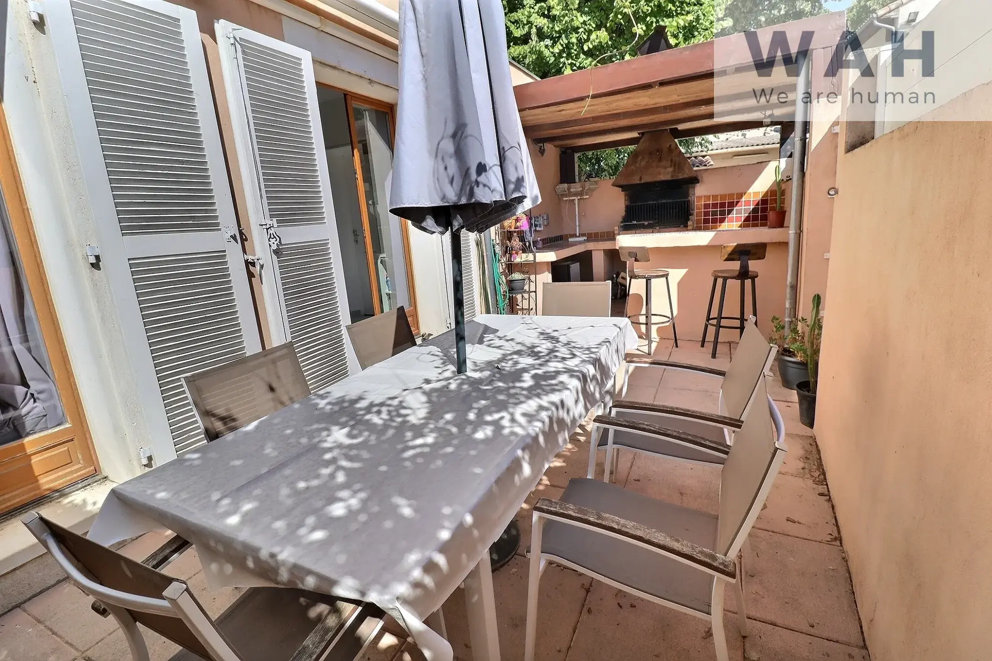 Villa Marsillargues, 90 m2, 168 m2 de terrain, trois chambres 
