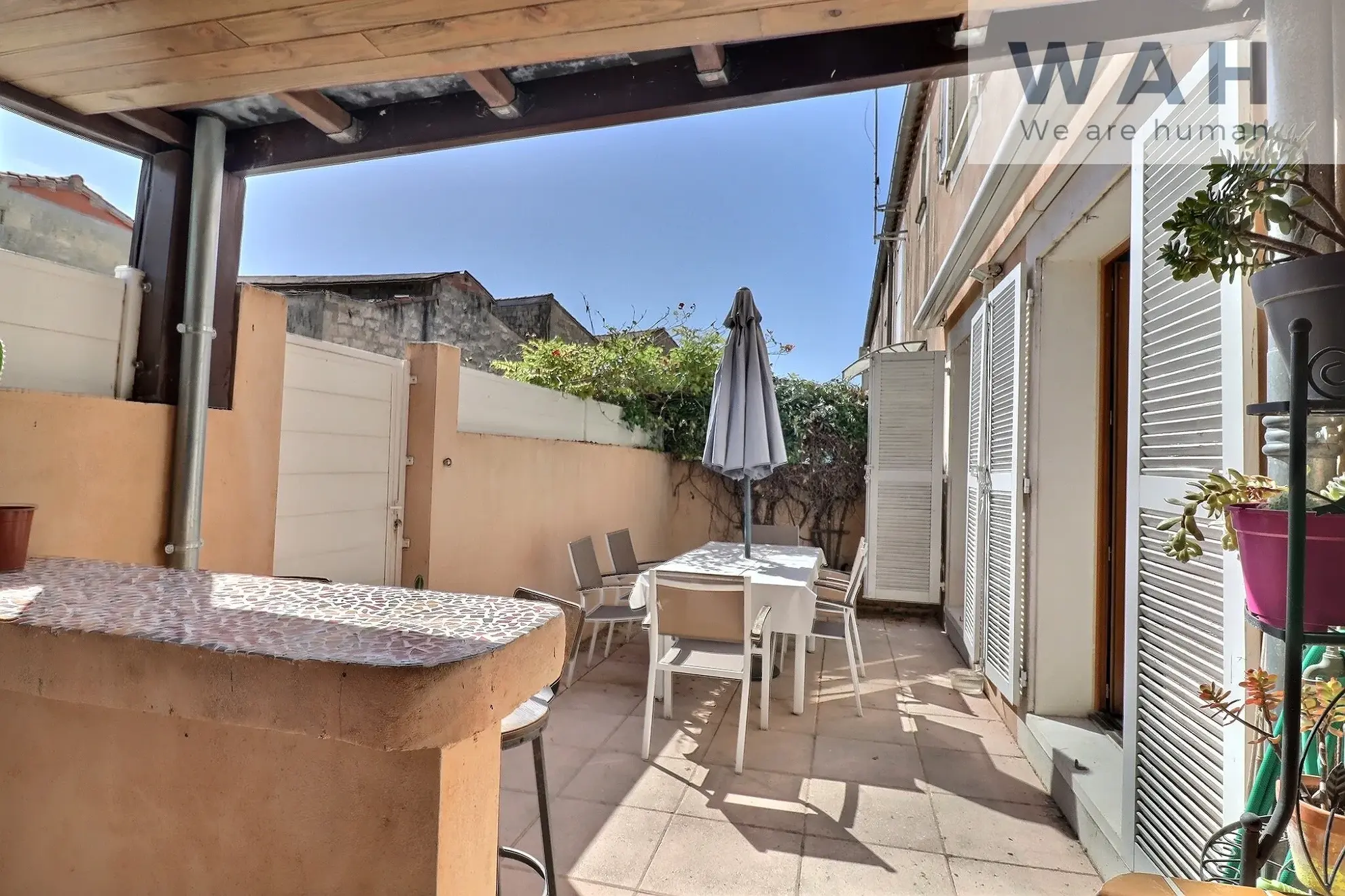 Villa Marsillargues, 90 m2, 168 m2 de terrain, trois chambres 