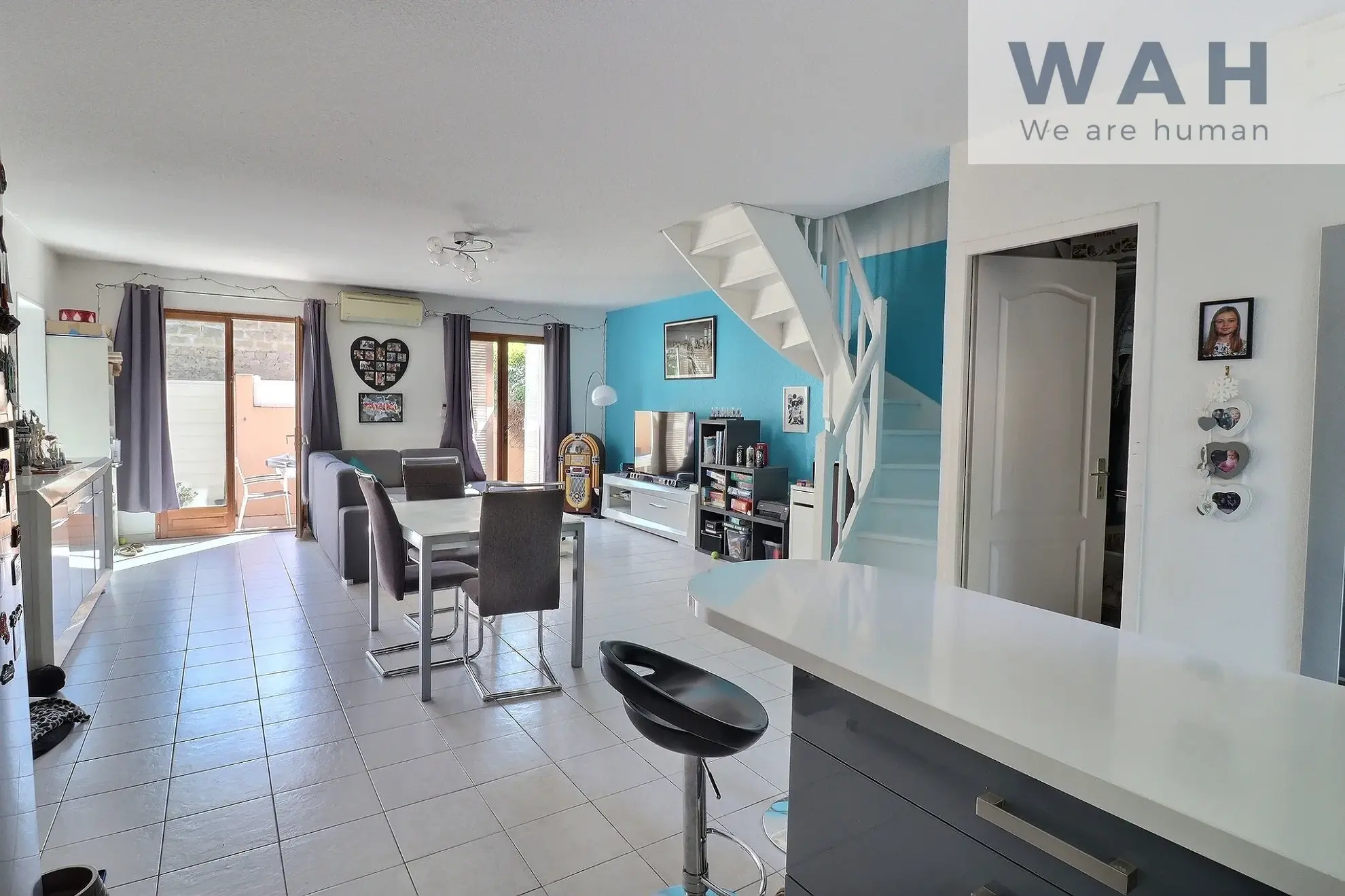 Villa Marsillargues, 90 m2, 168 m2 de terrain, trois chambres 