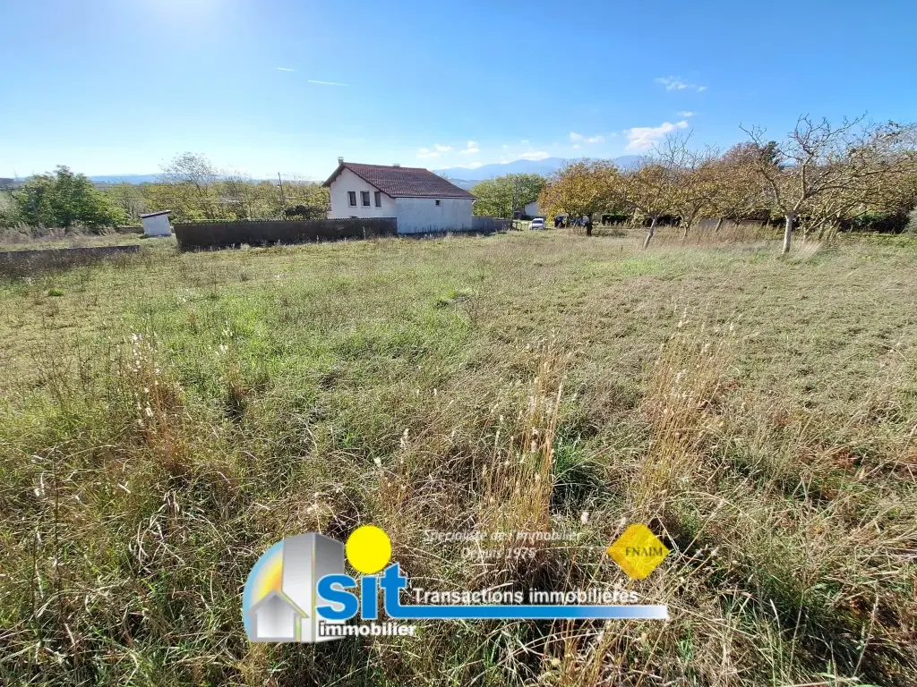 Terrain à bâtir Saint-Alban-du-Rhône 476m2