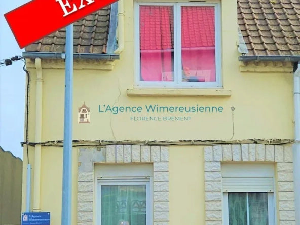 Maison 1/2 Indépendante à Outreau avec jardin ou extérieur. 2 chambres, 1 salle de bains.