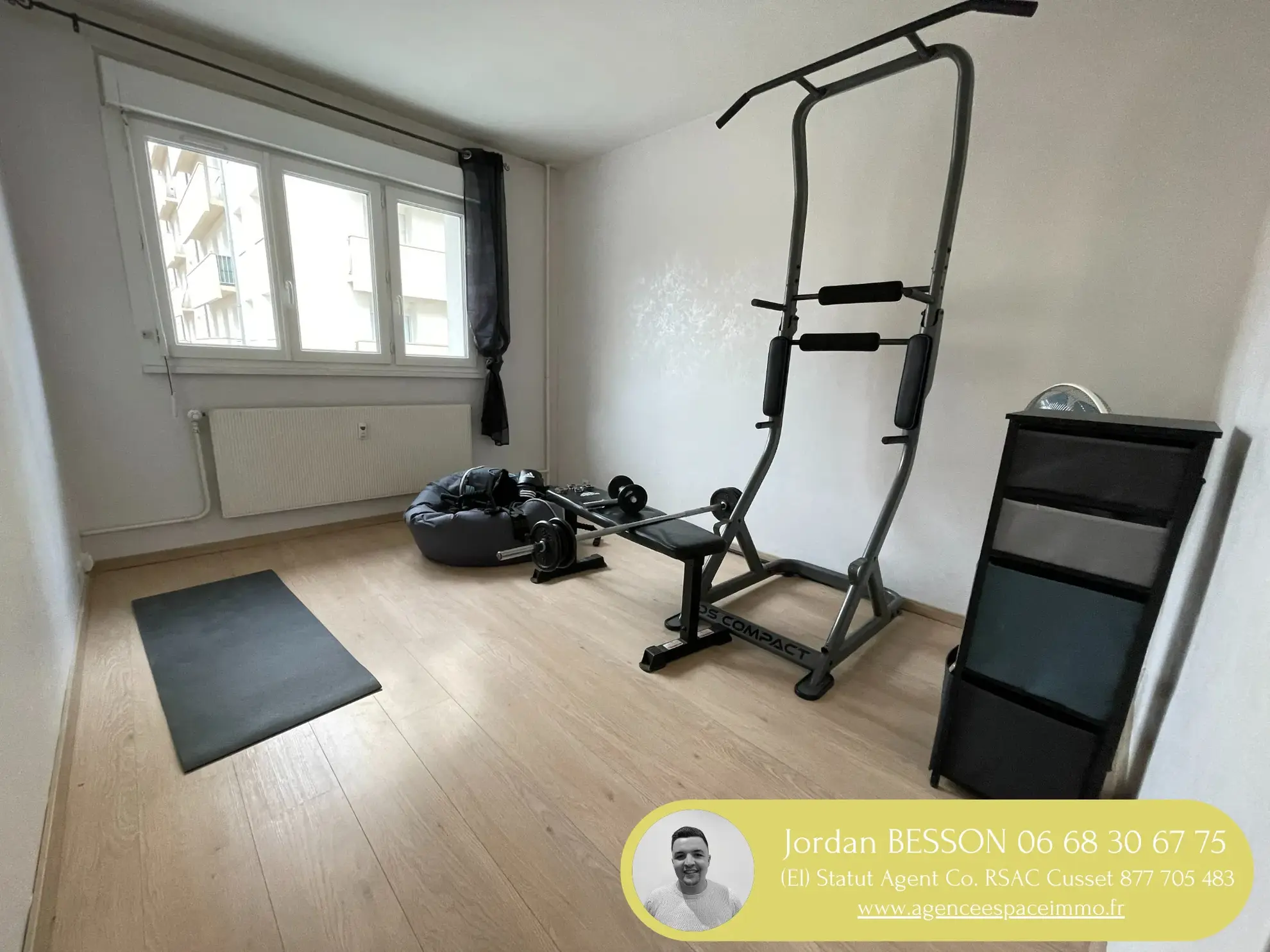 Appartement T4 lumineux à Cusset - 89m2 