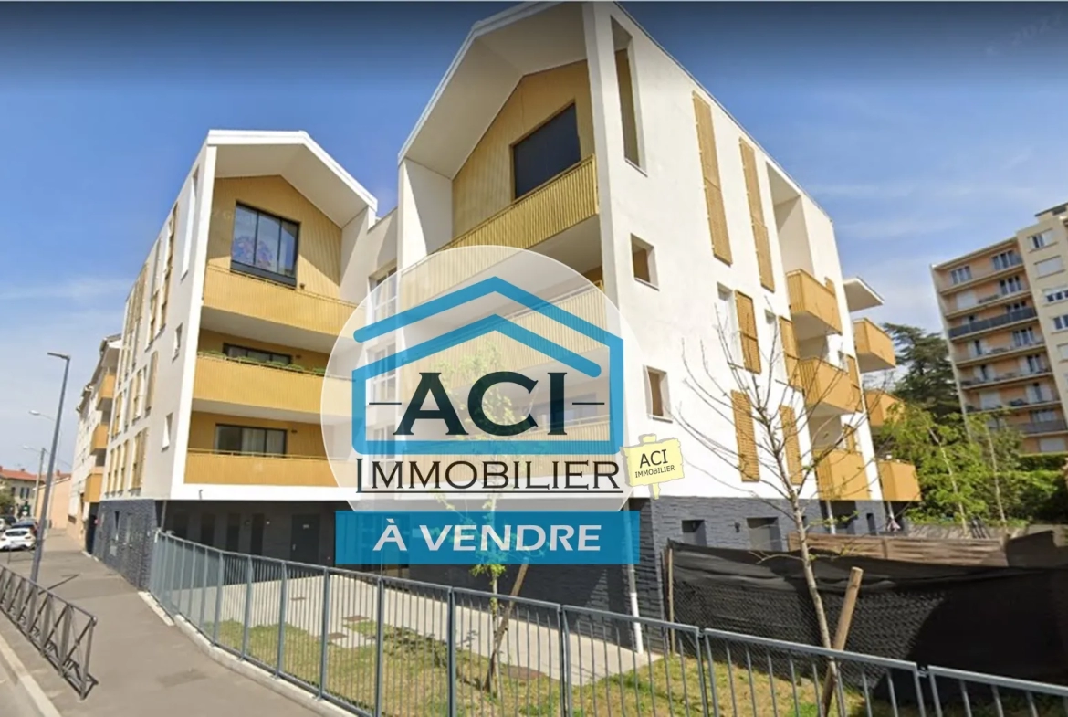 Appartement de T3 avec terrasse et garage à Décines-Charpieu 