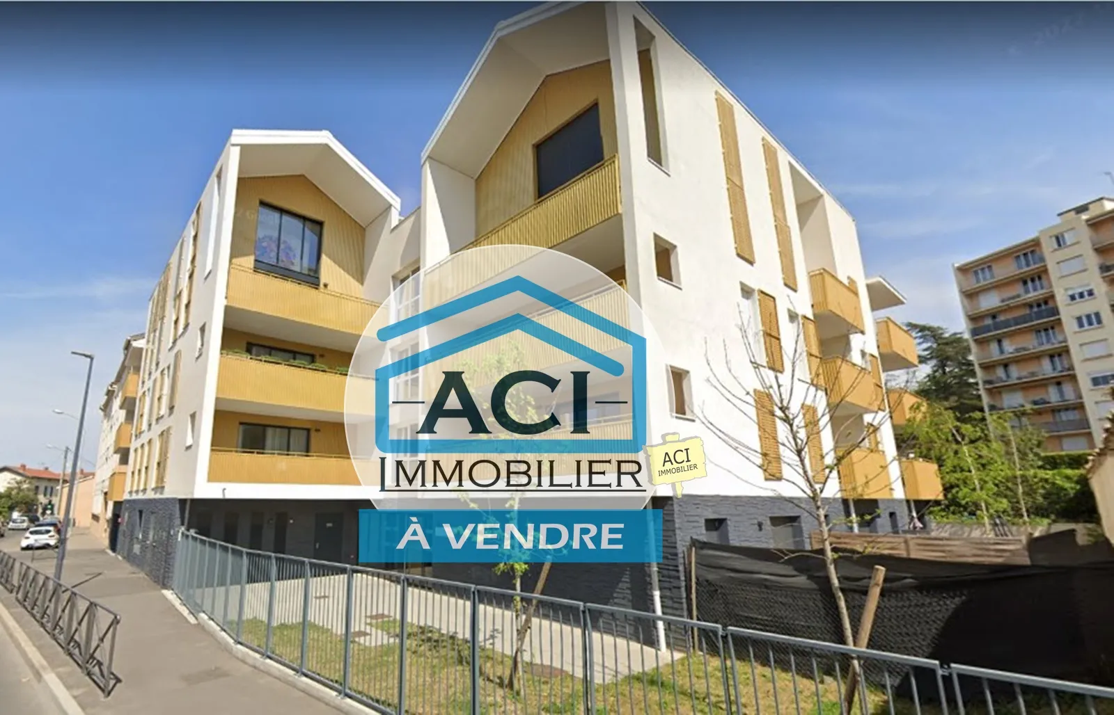 Appartement de T3 avec terrasse et garage à Décines-Charpieu 
