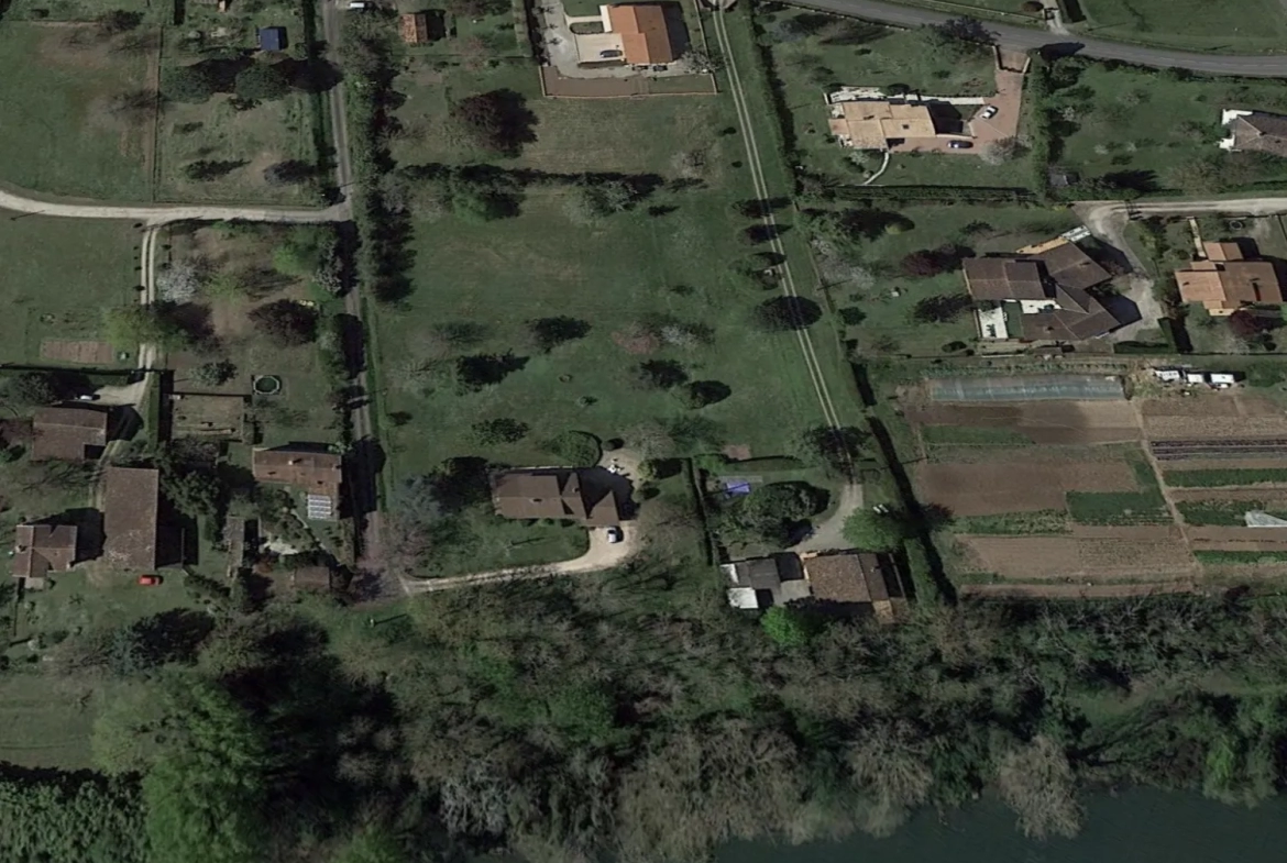 Parcelles de terrain au bord du Tarn à Villemur-sur-Tarn 