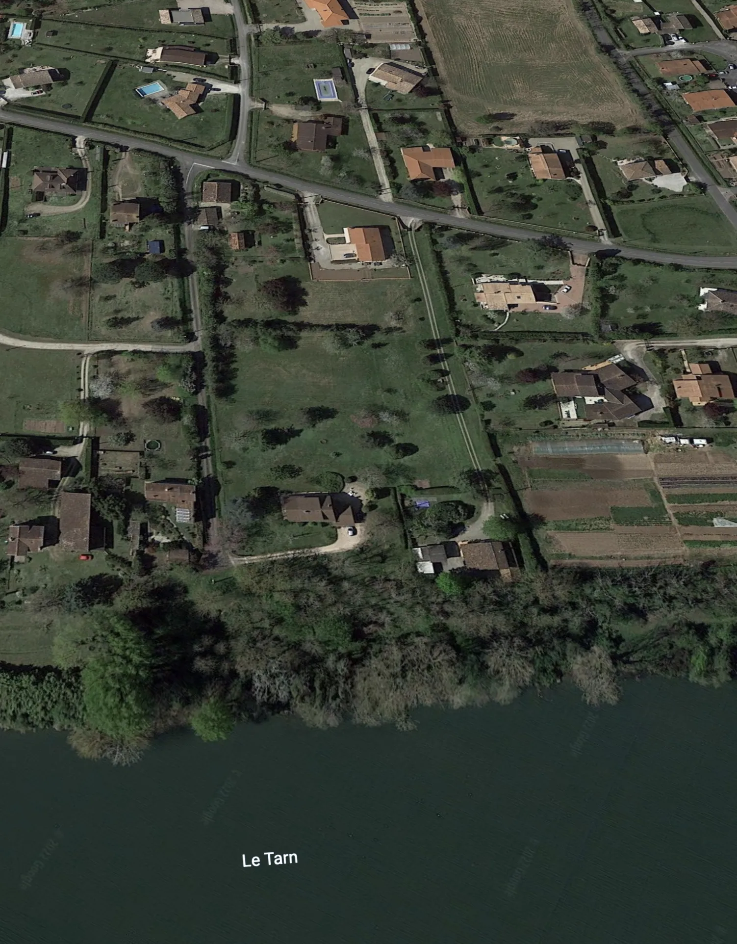 Parcelles de terrain au bord du Tarn à Villemur-sur-Tarn 
