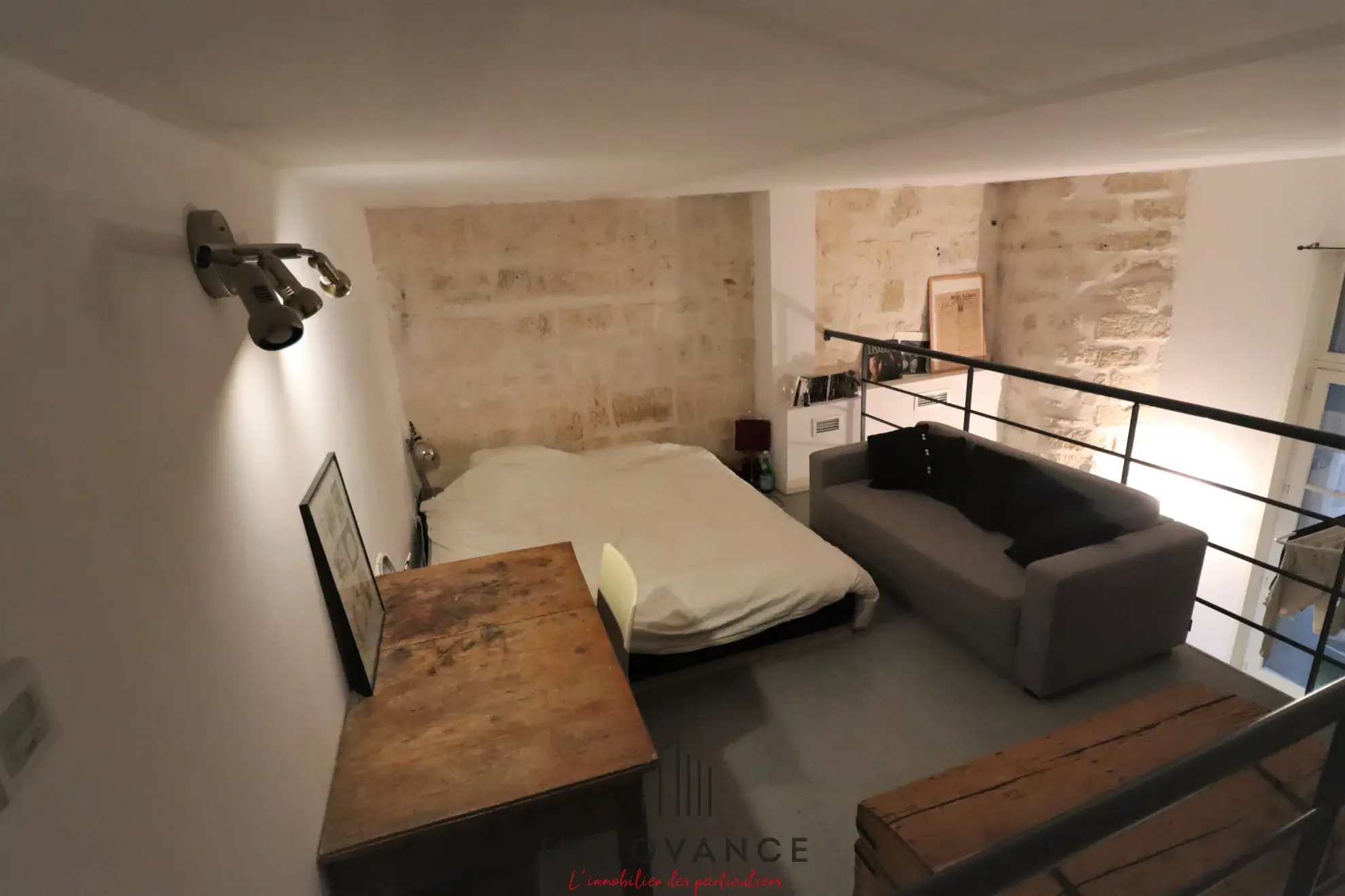 Vente Loft contemporain 59m2 + cour en Centre-historique Montpellier 
