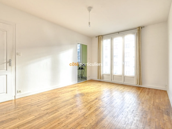 Appartement lumineux de 53m2 avec balcon et cave à Nantes