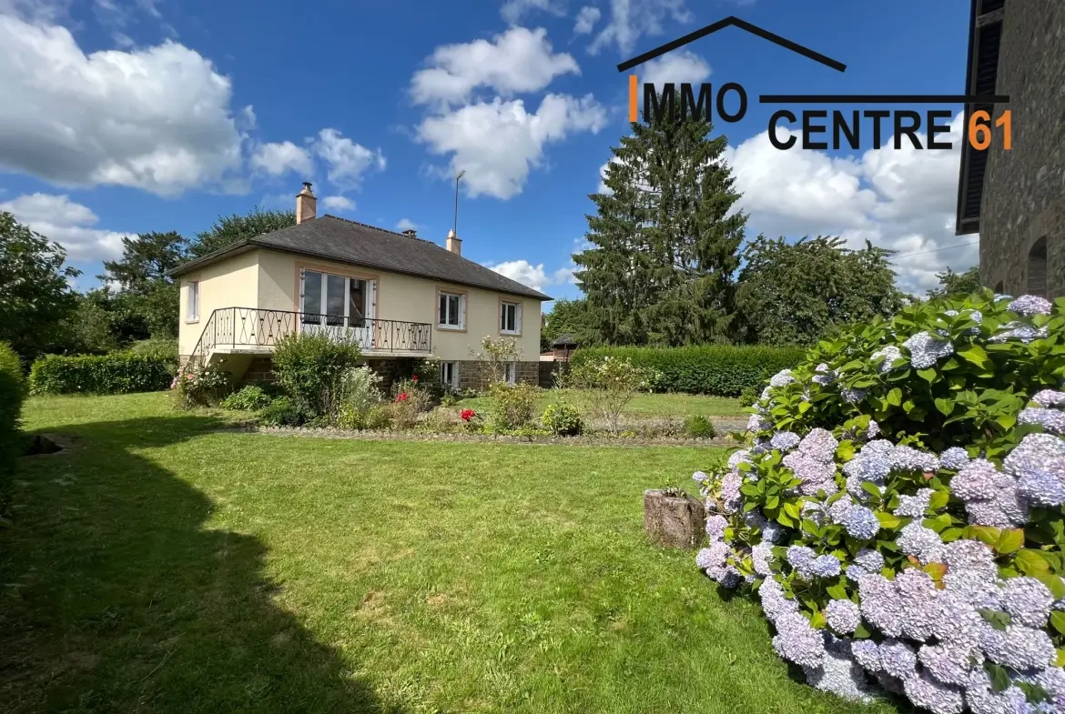 Maison 3 chambres avec dépendance 200m2 à Carrouges 