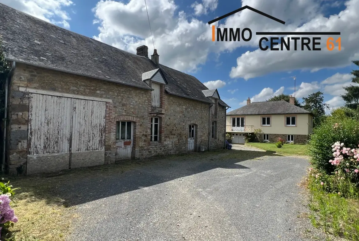 Maison 3 chambres avec dépendance 200m2 à Carrouges 