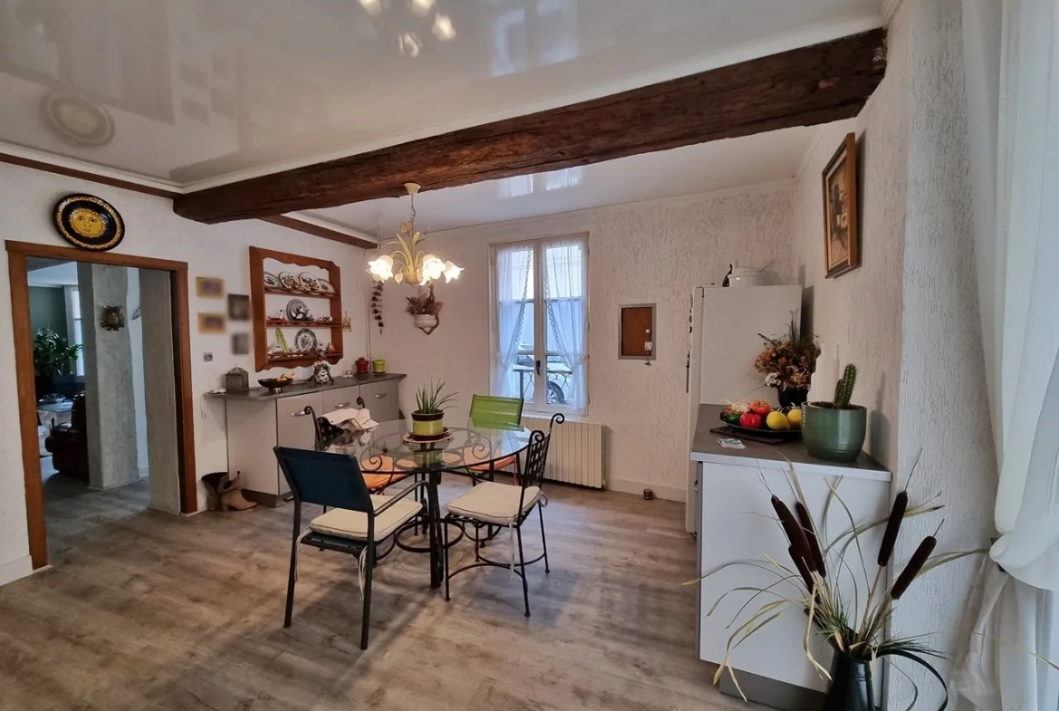 Maison de bourg rénovée à Bray-sur-Seine 
