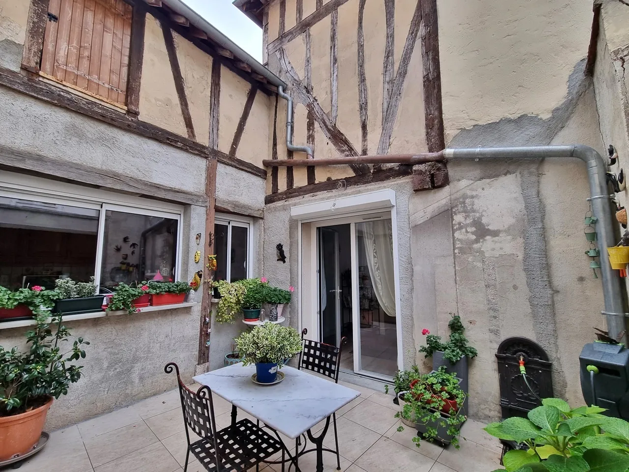 Maison de bourg rénovée à Bray-sur-Seine 