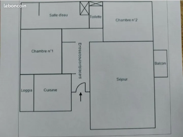 Appartement T3 avec Vue Mer à Port de Bouc 