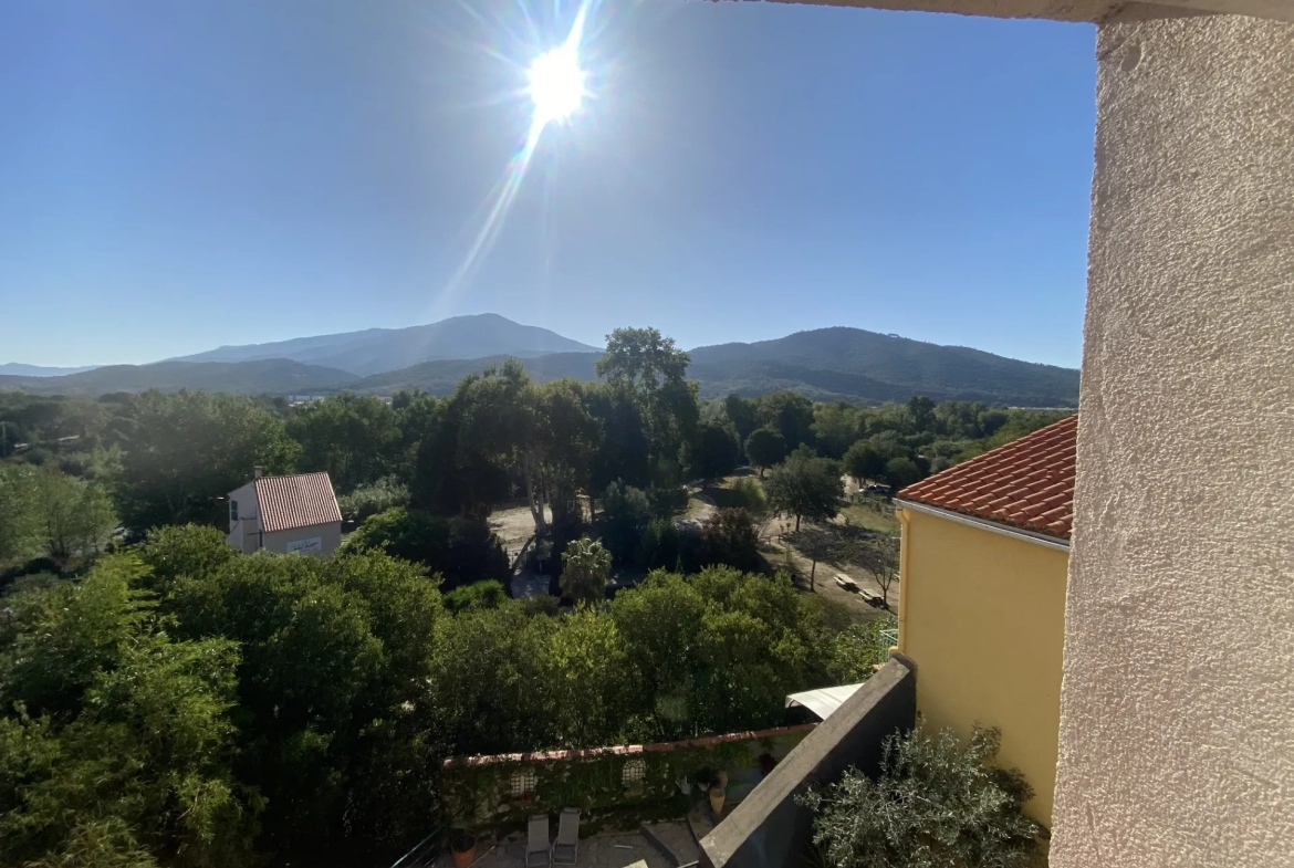 Appartement Charmant avec Vue sur les Montagnes au Boulou 