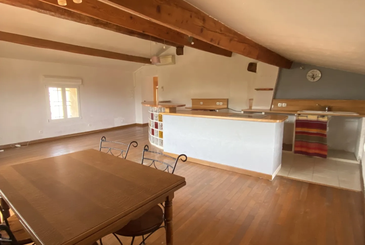 Appartement Charmant avec Vue sur les Montagnes au Boulou 