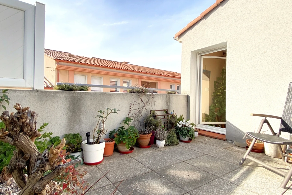 Appartement T2 avec terrasse à Perpignan - Saint Martin 