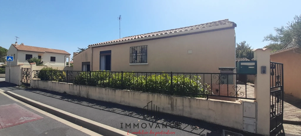 Maison plain pied non mitoyenne 3 chambres à Mauguio