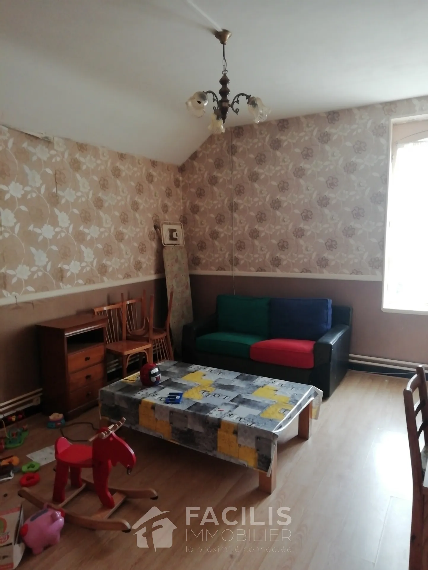 Maison de Bourg F6 130m2 avec dépendances 130m2 et jardin de 1500m2 clos !! 