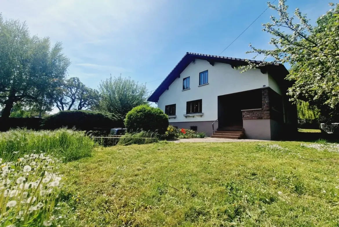 Maison avec beaux volumes à Spechbach-le-Haut 