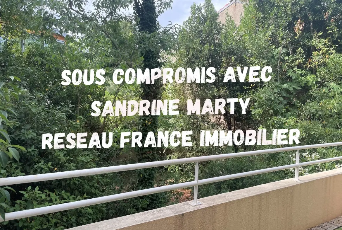 Appartement 37m2 avec terrasse à Montpellier Arceaux 