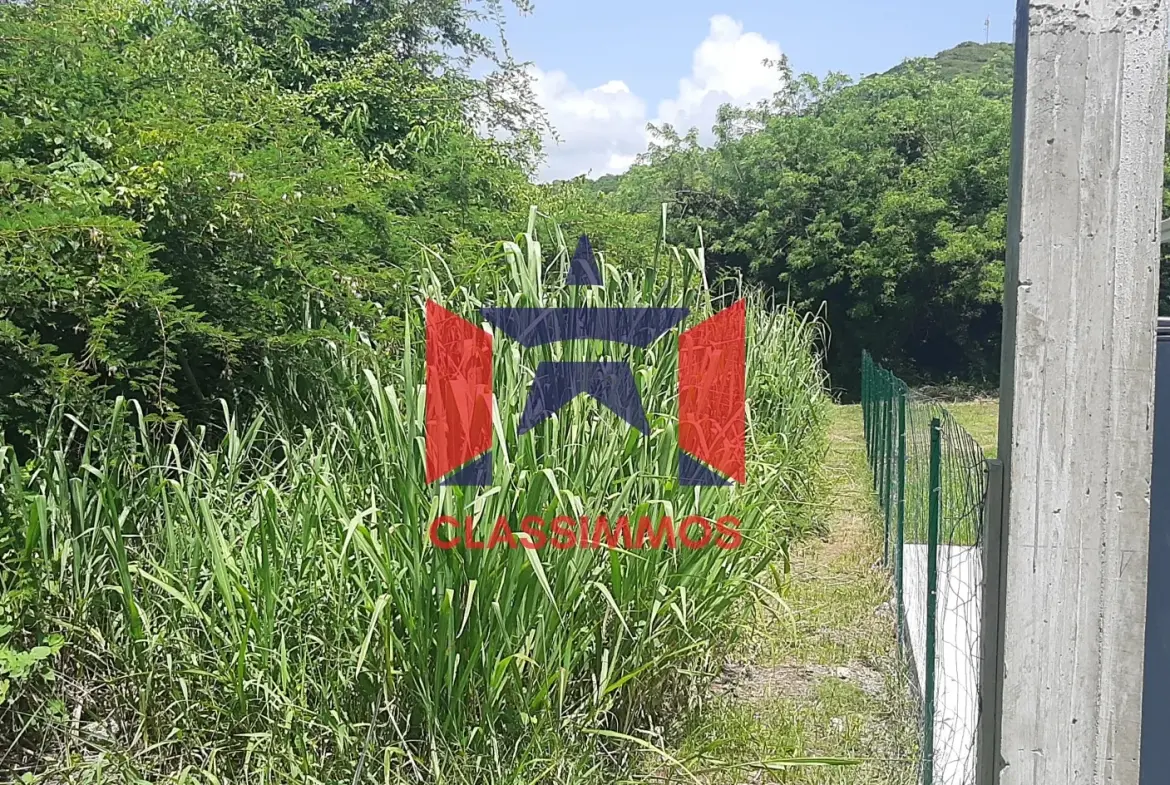Terrain à construire de 722 m2 au Vauclin 