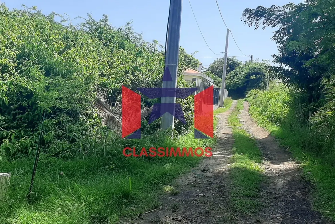 Terrain à construire de 722 m2 au Vauclin 