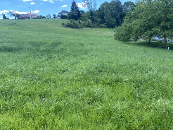 Terrain constructible de 1300 m2 à Yssandon 