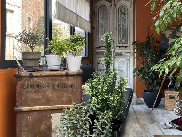 Maison de ville avec jardin, dépendance et cave à vendre 