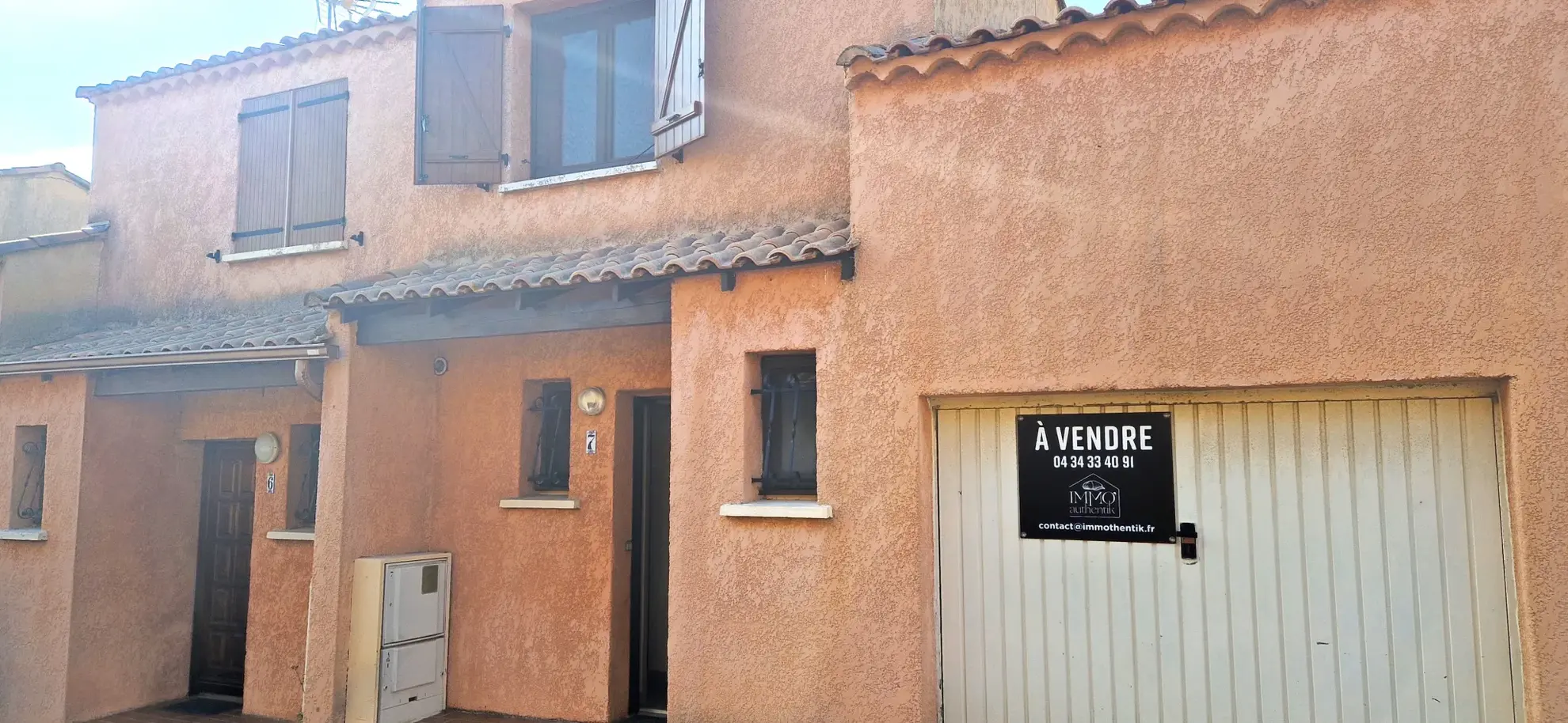 Maison en vente au Grau D'Agde, 3 chambres, terrasse, garage 