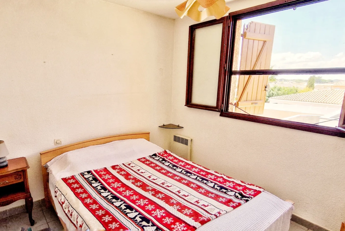 Maison en vente au Grau D'Agde, 3 chambres, terrasse, garage 