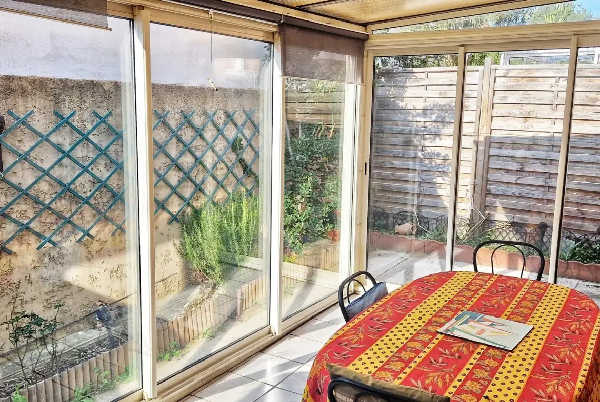 Maison en vente au Grau D'Agde, 3 chambres, terrasse, garage 