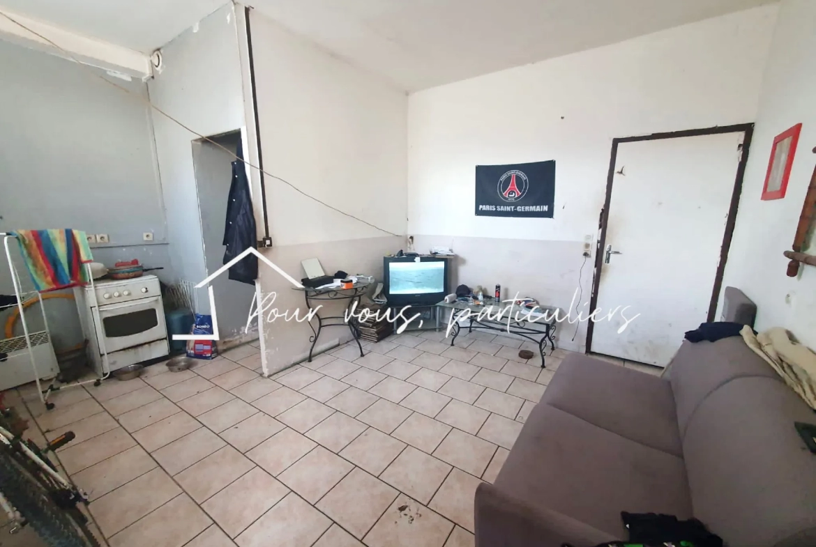 Maison 44m2 2 chambres. Louée. Rentabilité 11%. 