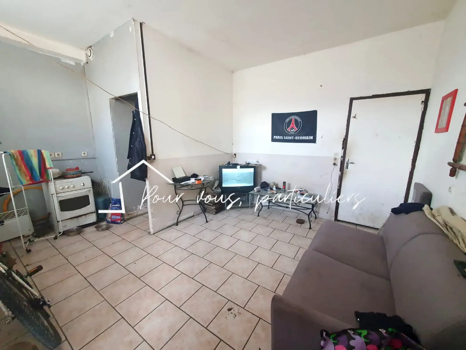 Maison 44m2 2 chambres. Louée. Rentabilité 11%. 