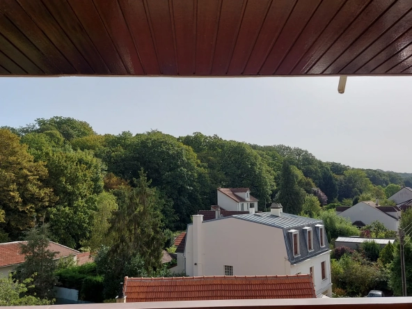Grand studio double ou 2 pièces avec balcon filant et vue dégagée sur la forêt 