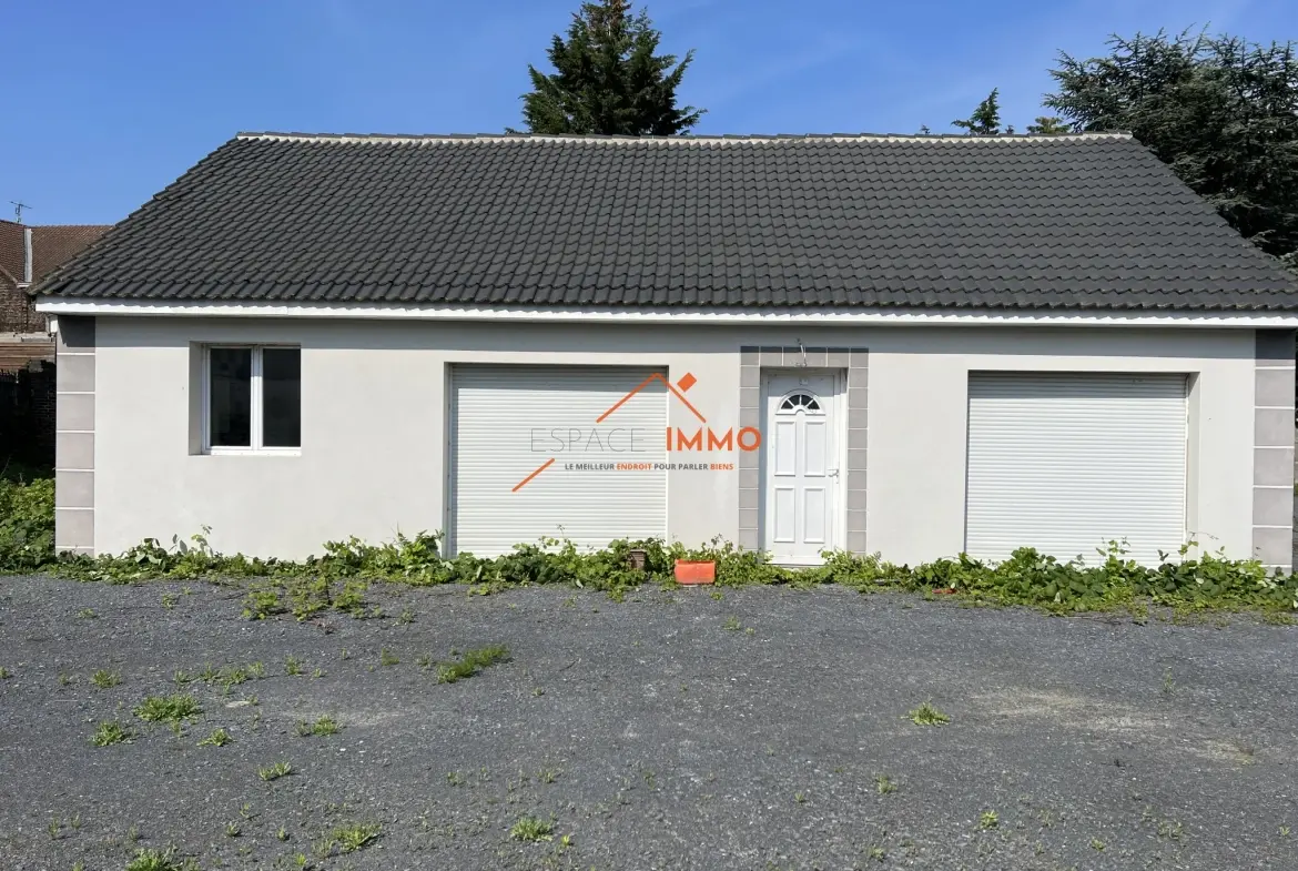 Pavillon individuel à terminer à Denain 