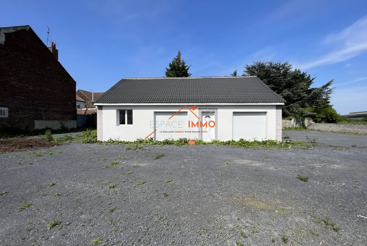 Pavillon individuel à terminer à Denain 