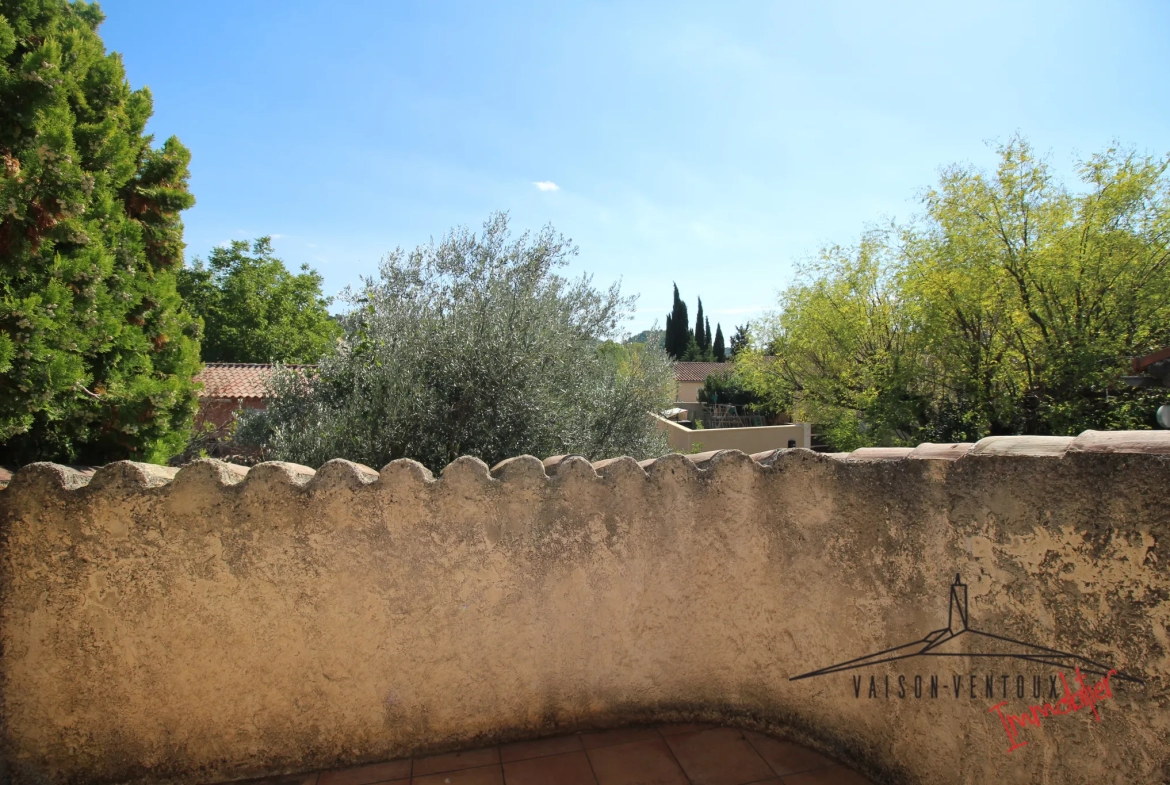 Maison de village avec cour à vendre à Vaison la Romaine 