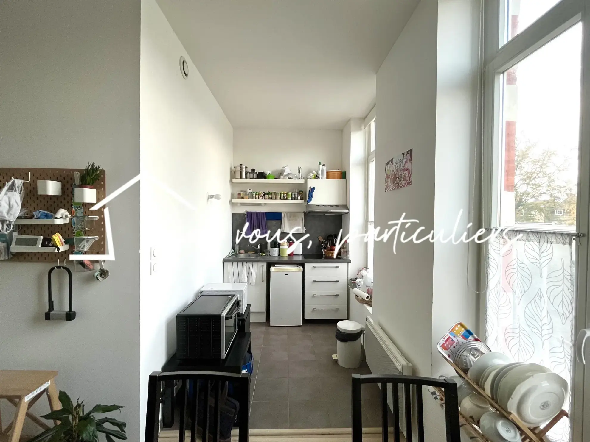 Appartement de 42m2 avec 1 chambre, parking et cave à Croix 