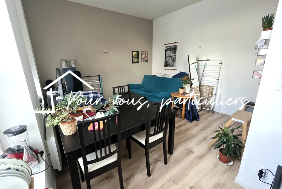 Appartement de 42m2 avec 1 chambre, parking et cave à Croix 