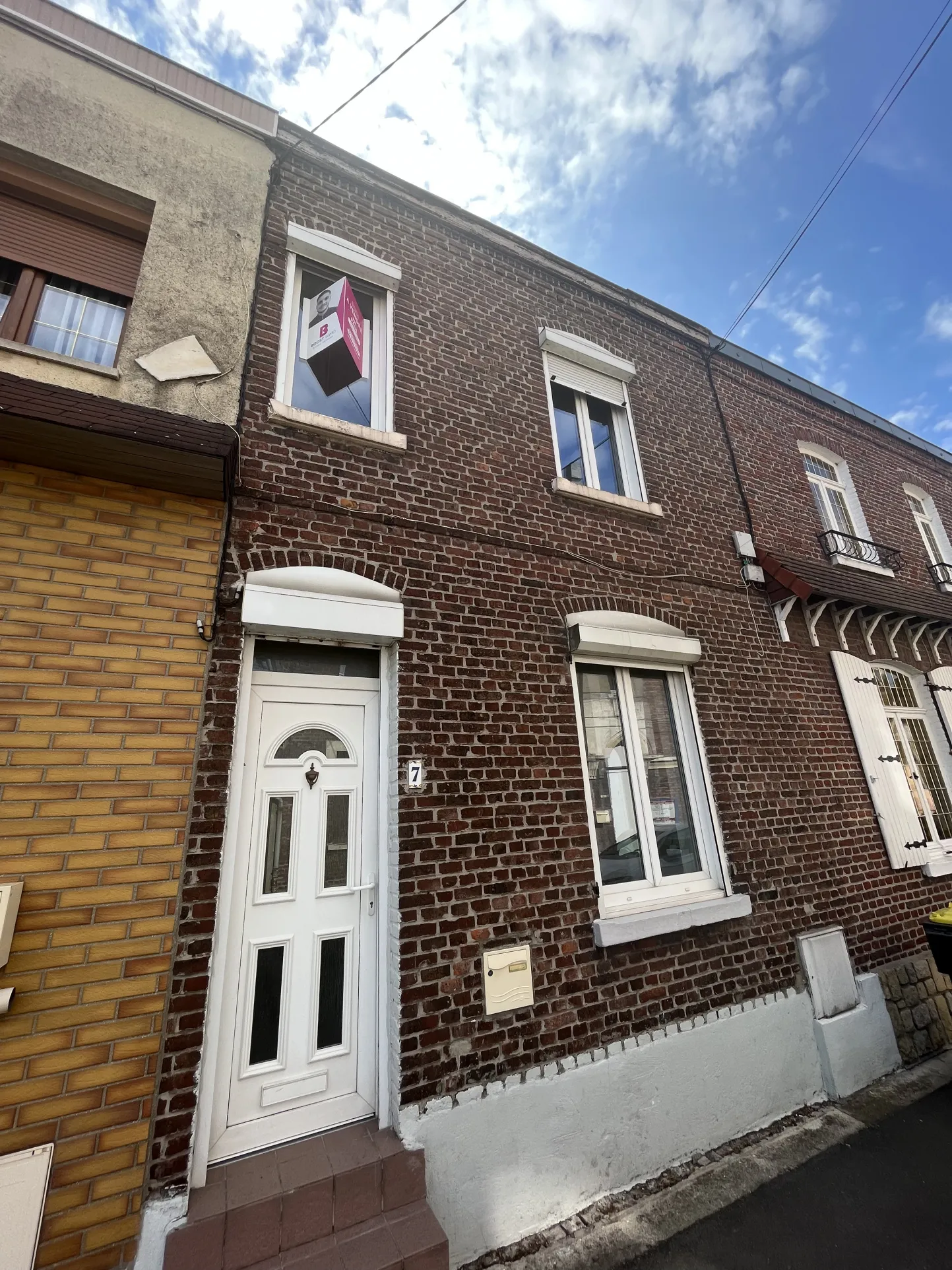 Maison de ville Pont à Vendin - 90m2 - 2 chambres - Cave et cour 